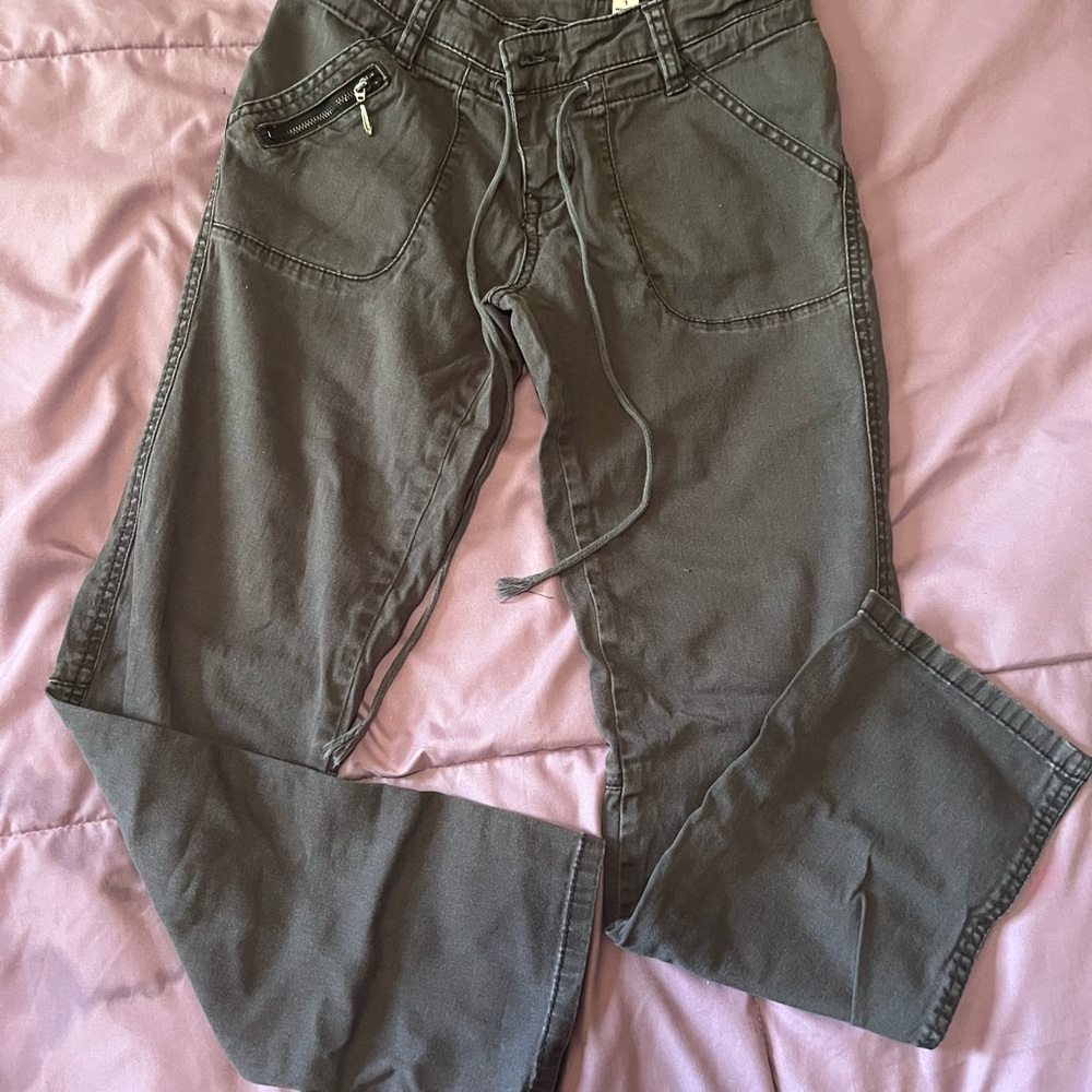 Casual Gray Cargo Pants